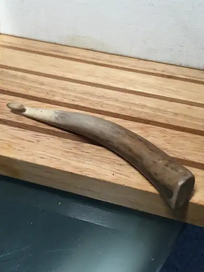 Antiques Native Hook Horn, View more