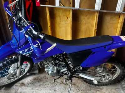 Selling a 2025 Yamaha TT-R230, used for less than 10 hours. First oil change done and upgraded batte...