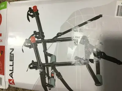 Allen Sports- deluxe two bike trunk mount . Used once. Comes with box and manual. Amazon sells it fo...