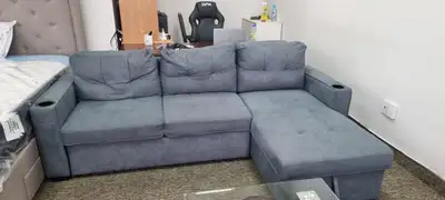 Take it Asap ! 3 Seater Balsam Pullout Sofa bed ~ Free delivery, View more