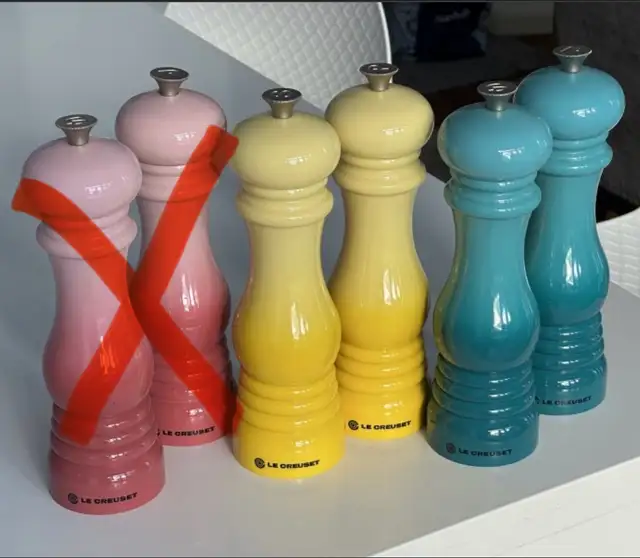 Le Creuset Moulins Sel Poivre Salt Pepper Mills in Kitchen & Dining Wares in City of Montréal - Image 2