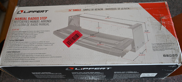Lippert 24” Radius Single Manual Step LNIB  for RV or Trailer in RV & Camper Parts & Accessories in Sarnia - Image 3