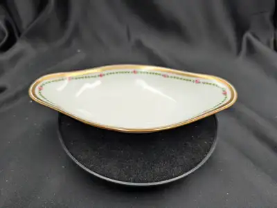 L. Bernardaud & Cie Limoges Porcelain 9 Inch Oval Tray, View more