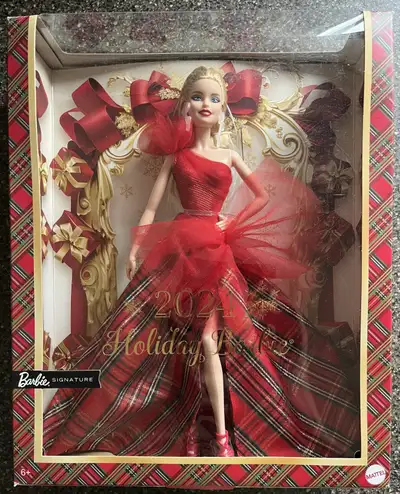 Barbie Signature 2024 Holiday Collector Doll, Blonde, NIB $55 OBO If you have any questions please e...