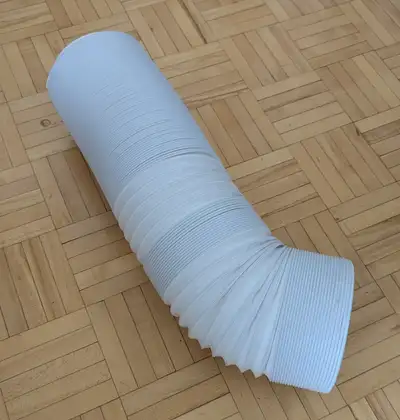 EXTRA LONG 2M 5.9"/15cm Hose for Portable Air Conditioner Exhaust Hose, AC Tube Vent, Flexible * Pic...