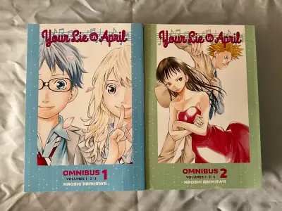 Your Lie in April Omnibus 1-2, View more
