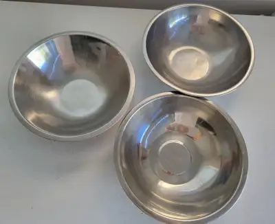3 of 11-3/4 Stainless-Steel Mixing Bowl, View more