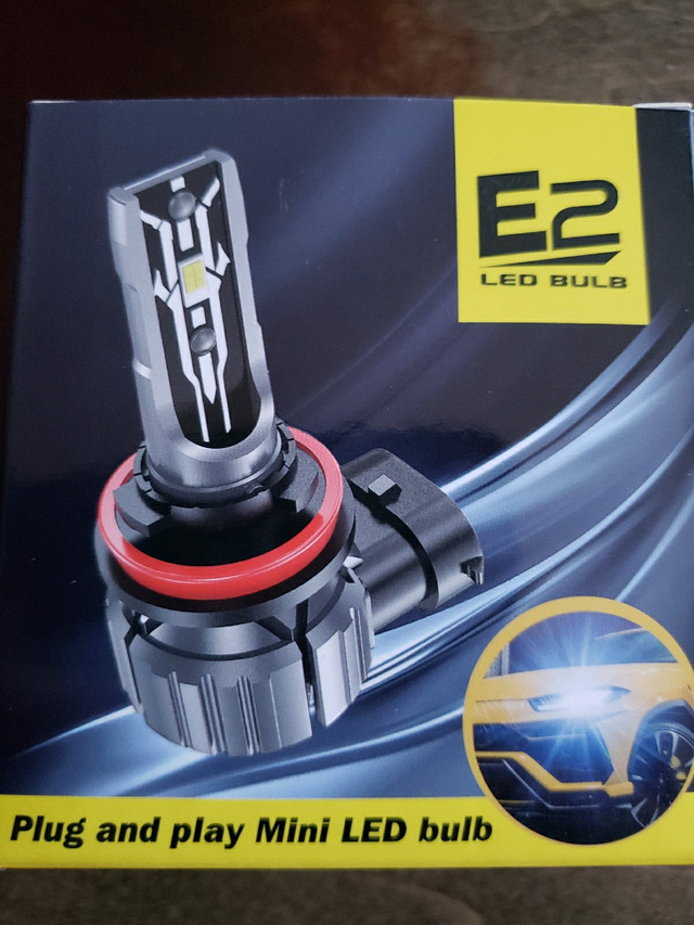 NIB ADDELINE E2 HEADLIGHT BULBS 9012 HIGH/LOW 15,000LM, 6000K, 2 in Other Parts & Accessories in Regina