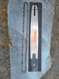 20" Chain saw bar and ripping chain