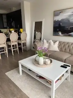 Available for rent May 1, 1 bedroom plus den and parking condo at 100 Garment Street. Located just s...