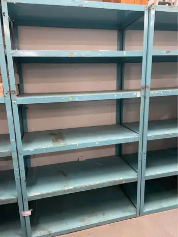 shelving•Metal •7’2”Hx4’Wx2’D heavy duty/strong 4 shelving units available• sold separately garage/s...