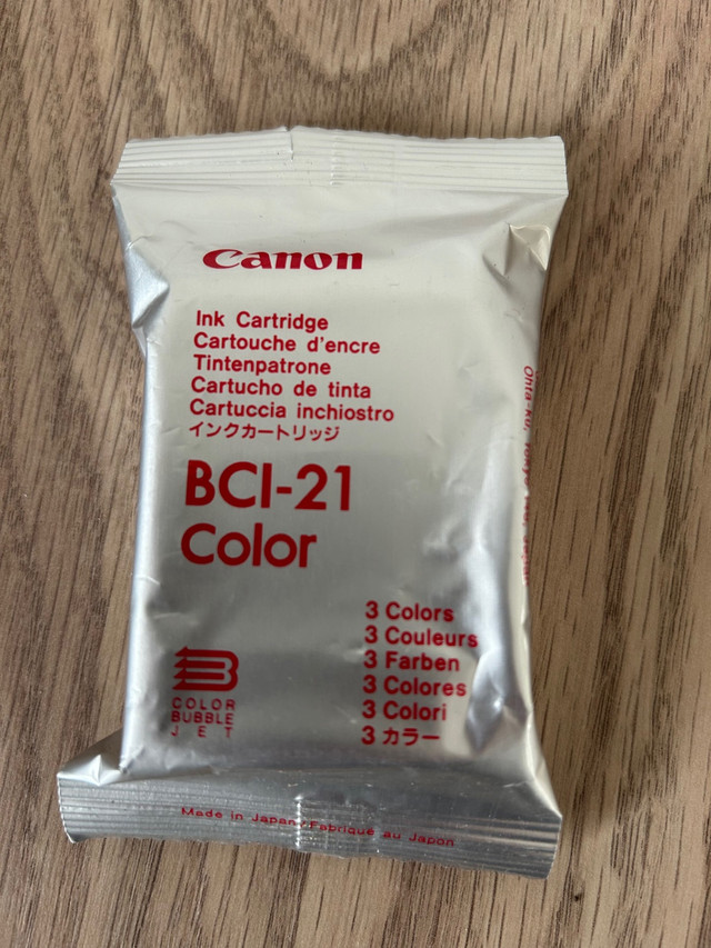 Canon cartridge BCI-21 Colour Ink Tank in Printers, Scanners & Fax in Edmonton