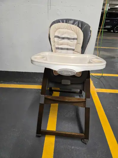 Ingenuity Boutique Collection 3in1 Wood High Chair Bella Teddy, View more