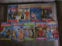 The Nancy Drew Files books, $1 each or $5 for all 9