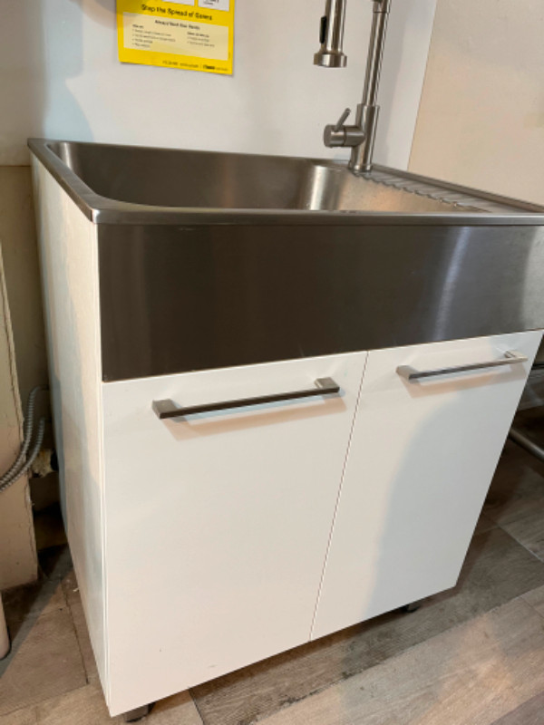 RIDICULOUSLY LOW PRICE. Stainless Steel Sink & Pull Down Fauce