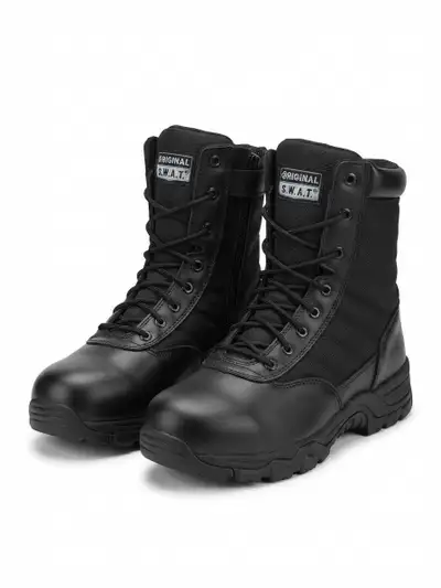 Original S.W.A.T. Boots steel toes-size 7 womans, View more