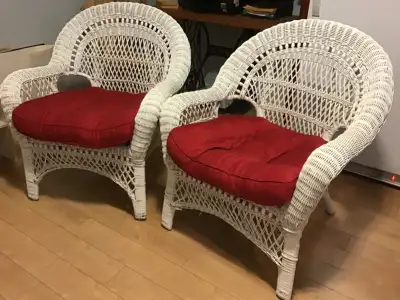 Fauteuil en osier, View more