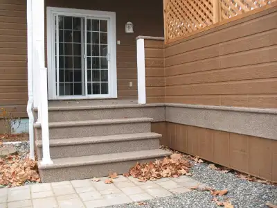 Patios et escaliers en fibre de verre sur mesure , View more