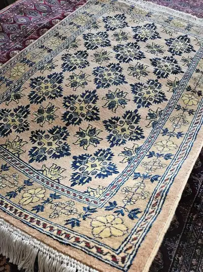 Brand new hand-knotted Wool Chobi Afghan Rug, View more