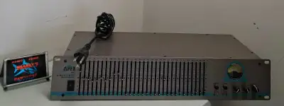 Apex AQ2 31 Band Single Channel Graphic EQ w/Man/Box (22731956), View more