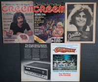 1970s Creem and Crawdaddy Magazines