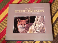 Signed The Art of Robert Bateman large hardcover book