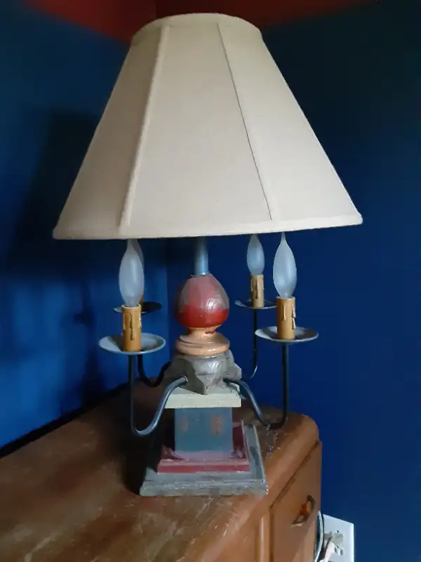 Lampe Rustique décorative in Indoor Lighting & Fans in West Island - Image 2