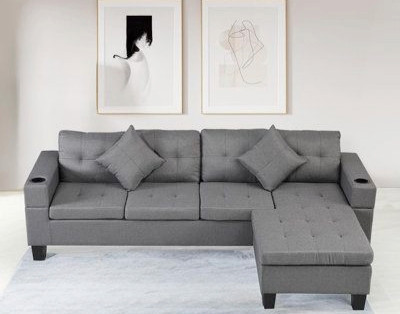 Endless Comfort Oasis New Modern Sectional Sofa Sale in Couches & Futons in Peterborough - Image 4