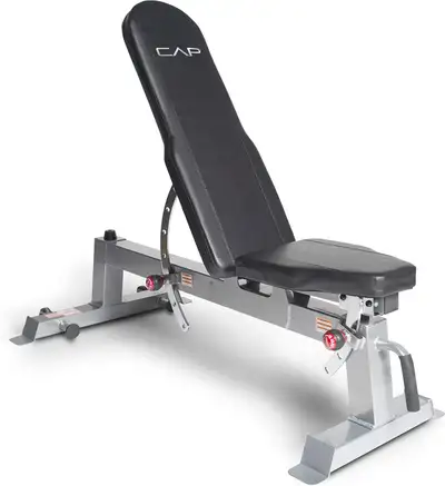 CAP Barbell Deluxe Utility Weight Bench, View more
