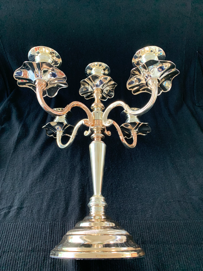 Vintage Paul Revere Two Tone 5 Arm Candelabra, View more