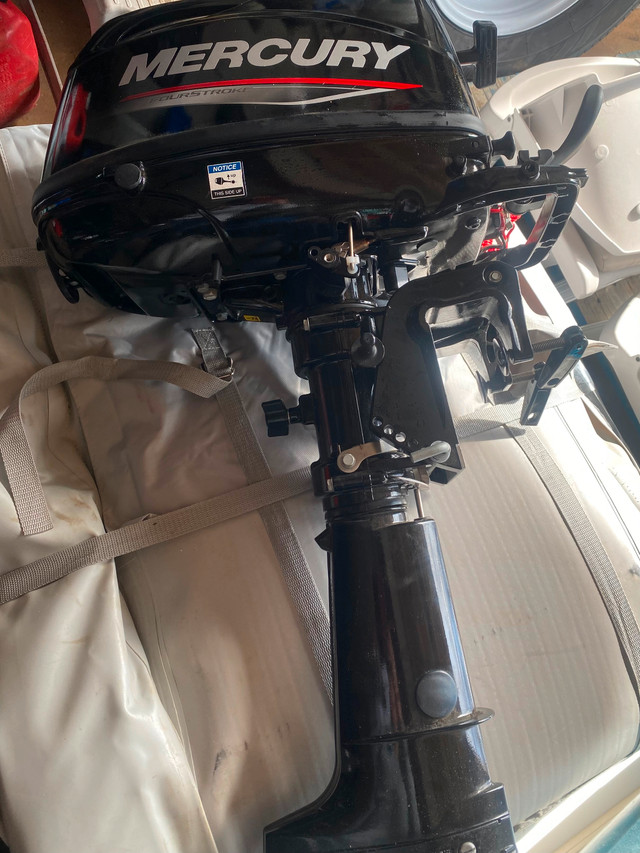 Brand new mercury boat motor 6 hp outboard motor in Powerboats & Motorboats in Strathcona County - Image 2