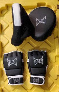 Brand New TAPOUT MMA Gloves and Training MittsL/XL$65 eachBoth S