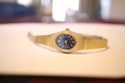 Beautiful "Tradition" Ladies Gold tone watch., View more
