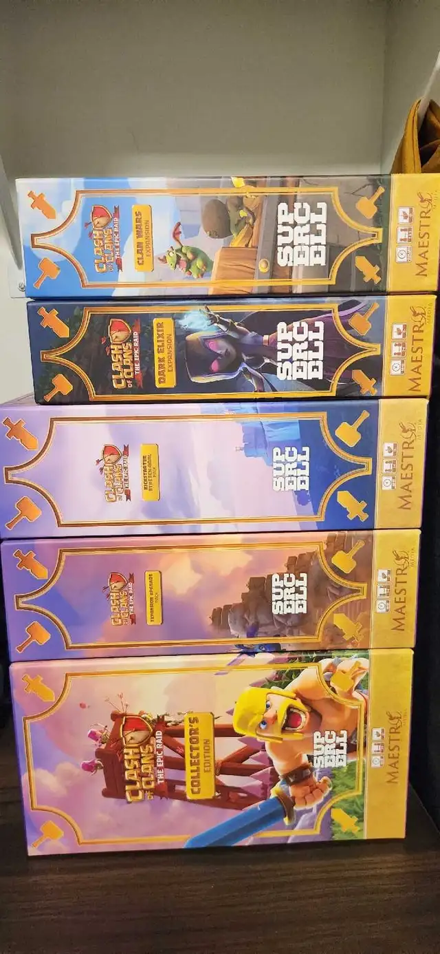 Clash of Clans Board Game Collector's Edition