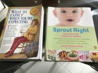 Baby books plus useful items