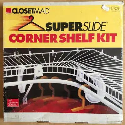 Coin Closetmaid (corner Shelf kit) #5627, View more