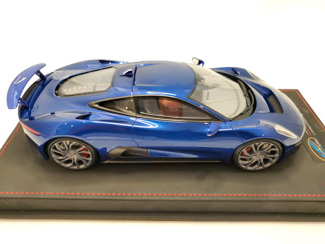 1:18 Resin Not Diecast VAV Jaguar C-X75 Concept Car Blue in Arts & Collectibles in Kawartha Lakes - Image 2