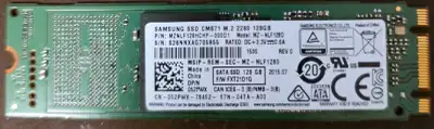 Samsung CM871 128GB SSD M.2 2280 SATA - used / working, View more
