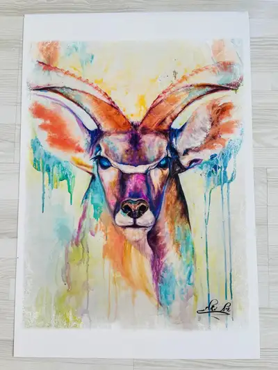 Richmond Hill- wall art print 48 cm X 33 cm, View more