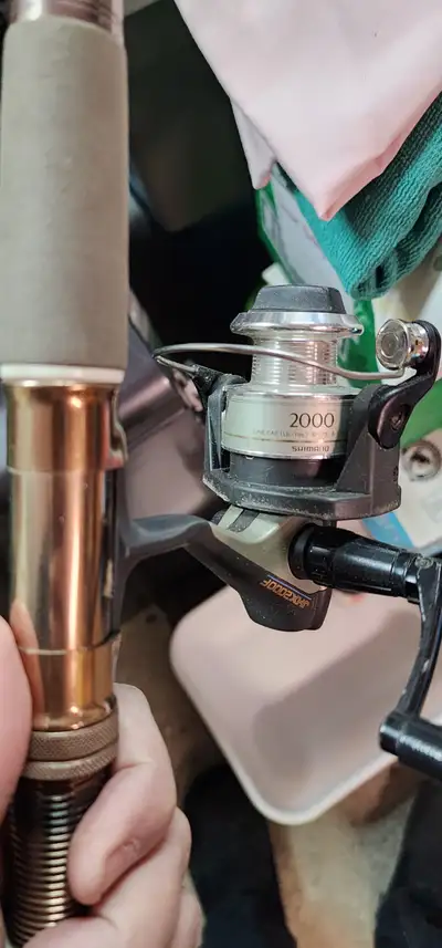 Shimano JHX2000F reel and Silstar 7' rod, View more