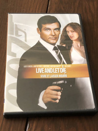 Roger Moore Live Let 007 James Bond DVD 70s Action Movie 