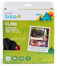 Summer baby essential!!! Brica Sunsafety Shade for Car x 2 pack