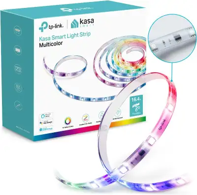 Kasa Smart Wi-Fi LED Light Strip KL420L5 16.4ft, View more