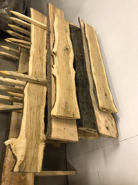 LIVE EDGE WOOD SLABS - RED OAK -BLK OAK