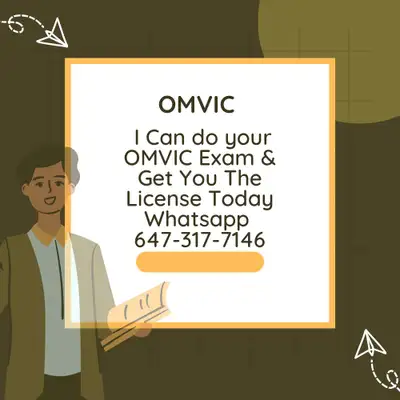 OMVIC Exam Success = Licensed Dealer Career! Call/WhatsApp Now!, View more