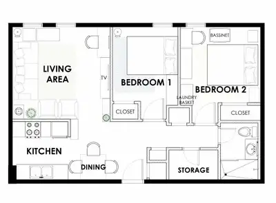 Condo/Apartment style two bedroom for rent Tecumseh Rd E