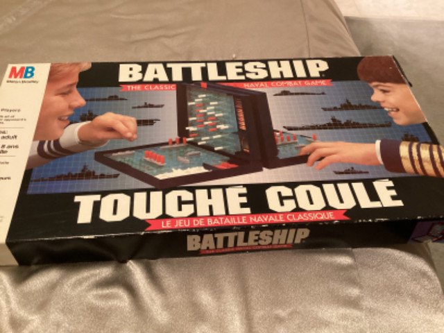Vintage 1991 Battleship -the classic naval combat board game in Toys & Games in Edmonton