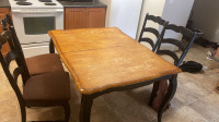 2 Table & chair $ 30