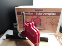 New Mastercraft Metal Adjustable Wood Trim Carpentry Mitre Box