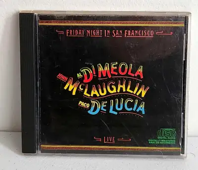 Al Dimeola, J. McLaughlin, Paco De Lucia, Cd, Friday Night ..., View more